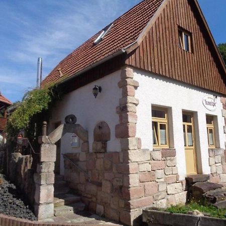 Ferienhaus Zur Kleinen Kneipe Fladungen Exterior foto